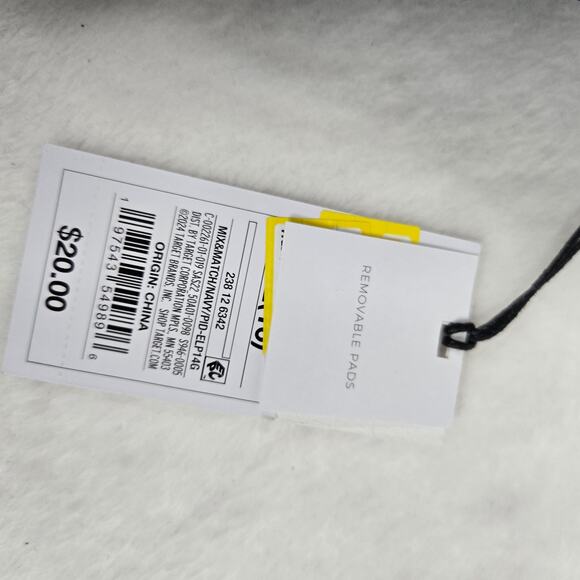 Kona Sol Bikini Top Halter Top Swimwear Cutout Womens XL Navy Blue 0583 - Picture 5 of 7